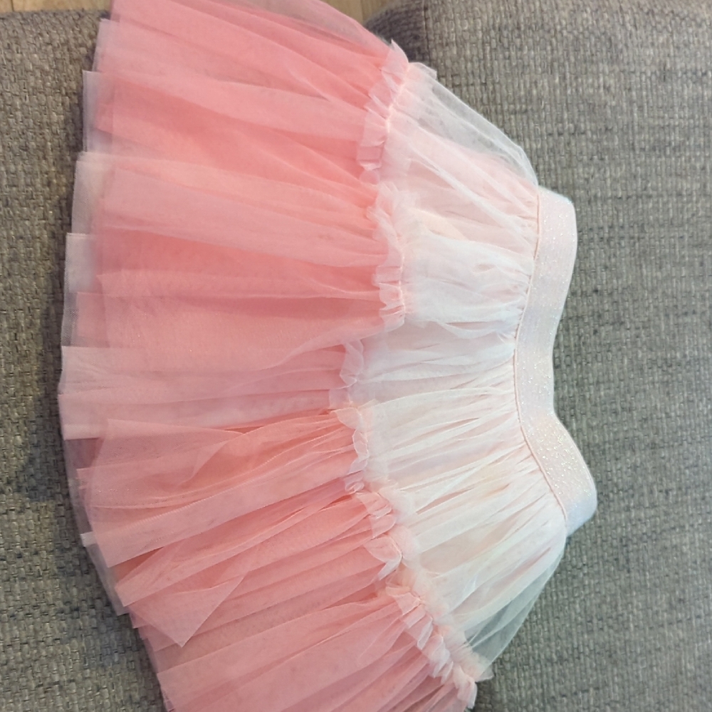 Chic Pink Tulle A-Line Skirt